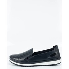 Aktaş Ayakkabı Kadın Siyah Ortopedik Babet Ayakkabı