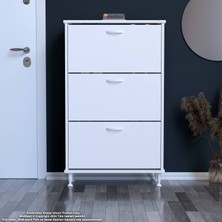 Varbi 3 Düşer Kapaklı Ayaklı Ayakkabılık (52CM)