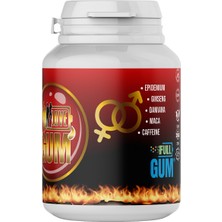 Full Gum Love - Epimedyum, Ginseng, Damiana, Maca, Caffeine Ekstraktlı Dolgulu Sakız