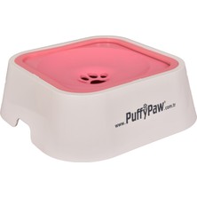 Puffy Paw Yeni Nesil Sıçratmayan Köpek Su Kabı - No Splash Dog Water Bowl