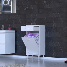 Emir 1 Göz Sepetli 1 Çekmeceli Mutfak & Banyo Dolabı (40CM)