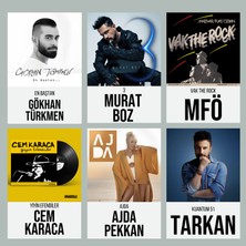 Orenda Art 25'li Sanatçı Albüm Kapağı Müzik Kolaj Seti