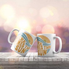 Asilmeydan Işte Güneş Doğuyor Baskılı Hediyelik Kupa Bardak K-231