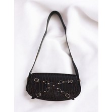 Pam-Bags Manc Model Baget Omuz Çantası