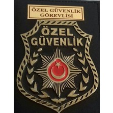 Aldatmaz Özel Güvenlik Cüzdan Rozeti Al-Sadece Özel Güvenlik Görevlisi Satın Alabılır.sıvıle Satılmaz