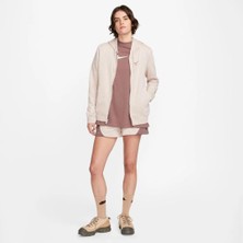 Nike Sportswear Air Fleece Women's Hoodie Kadın Kapüşonlu Fermuarlı Sweatshirt DV8046