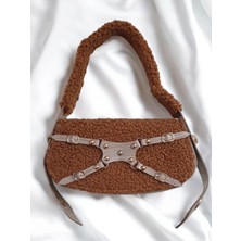 Pam-Bags Peluş Manc Model Omuz Çantası