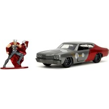 253223019 Jada Marvel Thor 1970 Chevy Chevelle Ss 1 32 Die Cast Freewheel