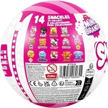 Giochi Preziosi 5UA00000 Snackles Aburcubur Surpriz Peluş 12 cm