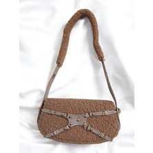 Pam-Bags Peluş Manc Model Omuz Çantası