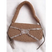 Pam-Bags Peluş Manc Model Omuz Çantası