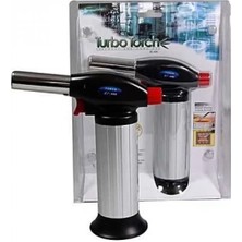 Çerçici Pürmüz Turbo Torch Profesyonel Tabanca Çakmak Dev Boy