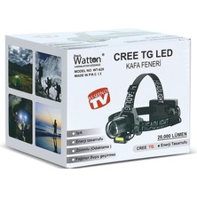 Cree Tg 20,000 Lümen Şarjlı Kafa Lambası  WT-629