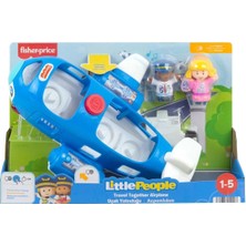 HDJ23 Fisher-Price® Little People Uçak Yolculuğu, 1-5 Yaş