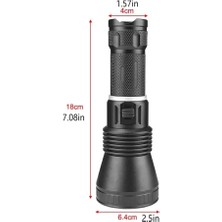 Çerçici 1200 Lümen Profesyonel Şarjlı El Feneri  WT-655