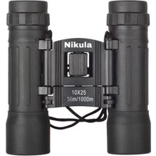 Çerçici 10X25 Av Dürbünü 56M/1000M  Kauçuk Kaplama Siyah