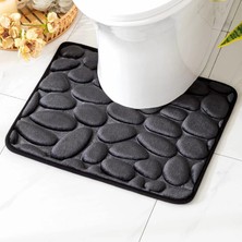 Çerçici Kaymaz Hafızalı Köpük Banyo Paspası