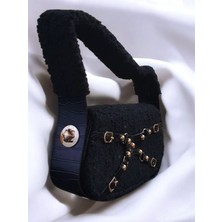 Pam-Bags Peluş Manc Model Omuz Çantası