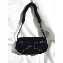 Pam-Bags Peluş Manc Model Omuz Çantası