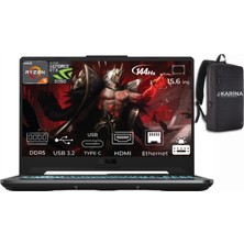 Asus Tuf Gaming A15 Amd Ryzen 5 7535HS FA506NC-HN006-39 8gb 512GB+1TB RTX3050 Freedos 15.6" Fhd Taşınabilir Bilgisayar