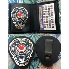 Aldatmaz Özel Güvenlik Kemer Rozeti+Özel Güvenlik Cüzdanı,al.sıvıle Satılmaz.