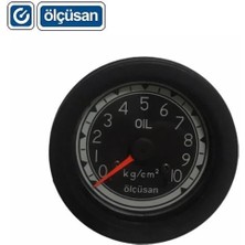 Ölçüsan Yağ Saati 10 Bar Mekanik (Rekorlu Borulu Tip) (52 Mm)