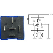 SANEL 12V TİTREYEN KORNA RÖLESİ 5 UÇLU (85-30-86-87-87)