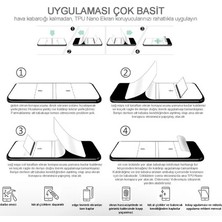 Tiknal Oppo REALME C30 - Nano Full Arka Kaplama Ultra İNCE Esnek Hd Şeffaf