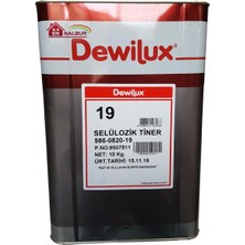 Dyo Dewilüx Selülozik Tiner 10 kg (12 Litre)