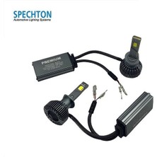 Spechton 10V-80V H1 Csp LED Xenon Far Ampul Seti 6000K 12600 Lümen 60W Canbus