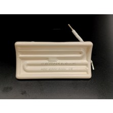Infrared Seramik Isıtıcı Rezistans Konkav 122X60MM 500W 230V Beyaz Renk Hsc Model