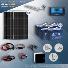 Matech 4 Kw Mını Solar Paket Sistem (4000W/GÜN)