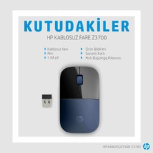 HP Z3700 Kablosuz Mavi Mouse V0L81AA