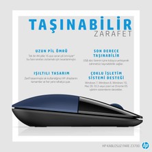 HP Z3700 Kablosuz Mavi Mouse V0L81AA