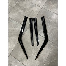 Dodge As 250 Kromlu Cam Rüzgarlığı 4'lü