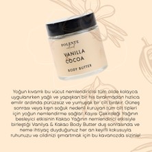 Polente Natural Vanilya & Kakao Body Butter / Yoğun Vücut Nemlendiricisi (100 ml)