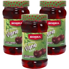 Koska Vişne Reçeli 380 gr Ekstra Geleneksel x 3 Adet