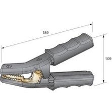 MTA AKÜ TAKVİYE MAŞASI (İZOLELİ) (PİRİNÇ ALAŞIMLI) (BOY:189 MM) (850 A) (2 AD)