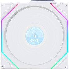 Lian Li Unı Fan Tl Wıreless LCD 1X120MM Beyaz Kasa Fanı (G99.12TLLCD1W1W.00)