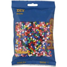 Hama Beads 3.000'lik Hama Midi Boncuk - 10 Renk