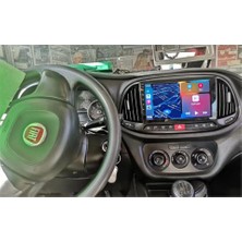 For-x Fiat Doblo 2015-2022 Arası-9'' Hd Android 2gb Ram 32GB-WİFİ-KABLOSUZ Carplay-Bt-Fm-Mp3-Mp4-Hd Kameralı Multimedya-Teknik Destekli