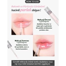 Bakuchiol Içeren Dolgunlaştırıcı Bakım Sağlayan Luvum Dudak Serumu Parlatıcı Lip Serum