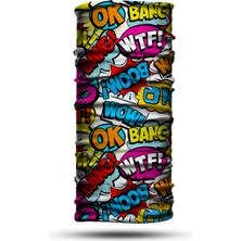 Motorcu Boyunlugu Unisex Bandana Motosiklet Bandana Boyunluk Kadın Erkek Boyunluk Headwear BDK417