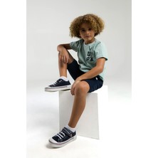 U.S. Polo Assn. Erkek Çocuk Yeşil Bermuda Takım