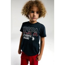 U.S. Polo Assn. Erkek Çocuk Lacivert Bermuda Takım