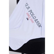 U.s. Polo Assn. Erkek Bebek Beyaz Battaniye