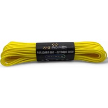 Mg Ropes Polyester Paracord Ip 4 mm Sarı Renk 30 Metre