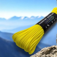 Mg Ropes Polyester Paracord Ip 4 mm Sarı Renk 30 Metre