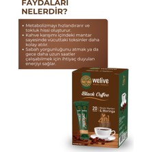 Welıve 4in1 Arada Kahve/ Reishi Mantarı ve Moringa 20 Ad