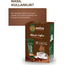 Welıve 4in1 Arada Kahve/ Reishi Mantarı ve Moringa 20 Ad